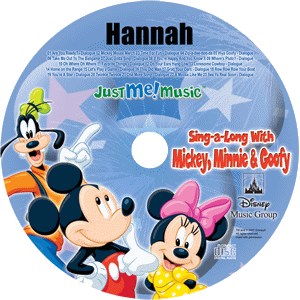 Mickey and Friends music CD